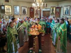 Соборное богослужение духовенства Волковысского благочиния в Свято-Никольской церкви города Волковыска