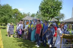 Архиепископ Артемий совершил Божественную литургию на I слете молодежи Волковысского благочиния