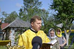 Архиепископ Артемий совершил Божественную литургию на I слете молодежи Волковысского благочиния