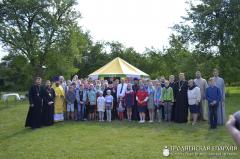 Архиепископ Артемий совершил Божественную литургию на I слете молодежи Волковысского благочиния