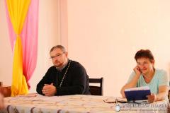 Руководитель Экологического отдела Гродненской епархии провел лекцию для клуба общения пожилых людей Зельвенского района