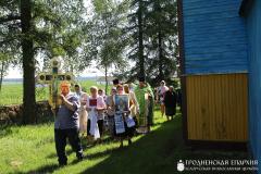 Престольный праздник кладбищенской церкви деревни Добросельцы