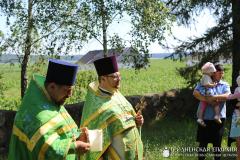 Престольный праздник кладбищенской церкви деревни Добросельцы