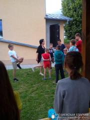 Завершилась первая смена летней воскресной школы в поселке Россь