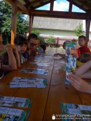 Завершилась первая смена летней воскресной школы в поселке Россь