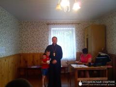 Завершилась первая смена летней воскресной школы в поселке Россь