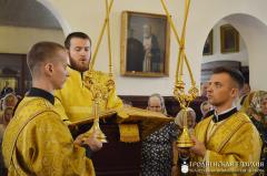 Архиепископ Артемий совершил литургию в Свято-Владимирской церкви города Гродно