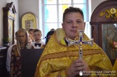 Архиепископ Артемий совершил литургию в Свято-Владимирской церкви города Гродно