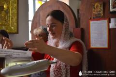 Архиепископ Артемий совершил литургию в Свято-Владимирской церкви города Гродно