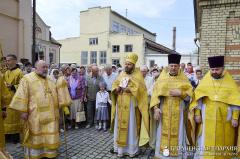 Архиепископ Артемий совершил литургию в Свято-Владимирской церкви города Гродно