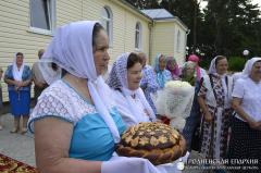 Архиепископ Артемий совершил литургию в храме во имя святого пророка Илии города Мосты