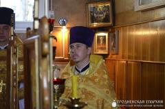 Архиепископ Артемий совершил литургию в храме во имя святого пророка Илии города Мосты