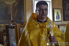 Архиепископ Артемий совершил литургию в храме во имя святого пророка Илии города Мосты