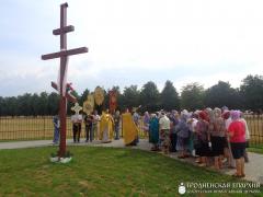 Престольный праздник верхнего храма прихода агрогородка Обухово