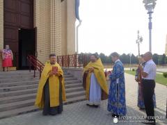 Престольный праздник верхнего храма прихода агрогородка Обухово