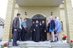 Архиепископ Артемий совершил литургию, за которой молились участники слета молодежи Гродненской епархии