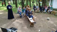 Беседы о вере в школьном оздоровительном лагере школы №7 Волковыска