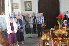 В храме деревне Мижеричи состоялось соборное богослужение духовенства Зельвенского благочиния
