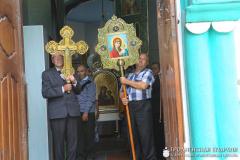 В храме деревне Мижеричи состоялось соборное богослужение духовенства Зельвенского благочиния