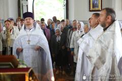 В храме деревне Мижеричи состоялось соборное богослужение духовенства Зельвенского благочиния