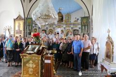 В храме деревне Мижеричи состоялось соборное богослужение духовенства Зельвенского благочиния