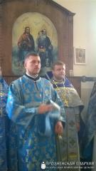 В деревне Дятловичи состоялось соборное богослужение Волковысского благочиния