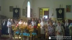 В деревне Дятловичи состоялось соборное богослужение Волковысского благочиния