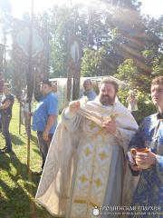 Крестный ход из Обухово в Комотово