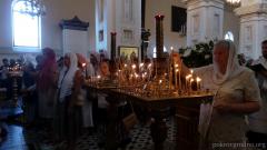 В день празднования Преображения Господня архиепископ Артемий совершил литургию в Покровском соборе