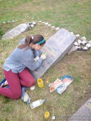 Воспитанники воскресной школы храма агрогородка Обухово приняли участие в акции «Помни о вечном»