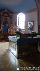 Архиепископ Артемий возглавил всенощное бдение праздника Успения Пресвятой Богородицы в кафедральном соборе Гродно