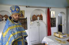 В день Успения Пресвятой Богородицы архиепископ Артемий совершил литургию в храме агрогородка Коптевка