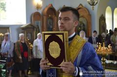 В день Успения Пресвятой Богородицы архиепископ Артемий совершил литургию в храме агрогородка Коптевка