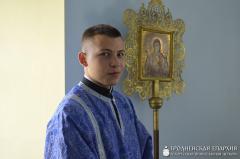 В день Успения Пресвятой Богородицы архиепископ Артемий совершил литургию в храме агрогородка Коптевка