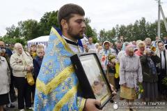 В день Успения Пресвятой Богородицы архиепископ Артемий совершил литургию в храме агрогородка Коптевка