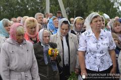 В день Успения Пресвятой Богородицы архиепископ Артемий совершил литургию в храме агрогородка Коптевка