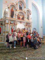 Молебен на начало нового учебного года в храме агрогородка Обухово
