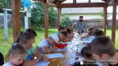 В поселке Россь завершилась вторая смена выездной воскресной школы