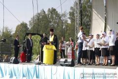 Настоятель храма деревни Подороск принял участие в «Дожинках 2017»