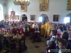 Молебен на начало учебного года в воскресной школе Владимирской церкви города Гродно
