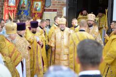 Архиепископ Артемий возглавил торжества по случаю 610-летия храма Архангела Михаила в деревне Сынковичи