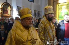 Архиепископ Артемий возглавил торжества по случаю 610-летия храма Архангела Михаила в деревне Сынковичи