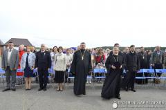 Архиепископ Артемий возглавил торжества по случаю 610-летия храма Архангела Михаила в деревне Сынковичи