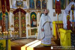 В храме деревни Подороск состоялось соборное богослужение духовенства Волковысского благочиния