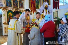 В храме деревни Подороск состоялось соборное богослужение духовенства Волковысского благочиния