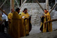 Святары Пакроўскага сабора адзначылі 500-годдзе Беларускай Бібліі чытаннем акафіста Скарыны ў Ніжняй царкве Старога Замка