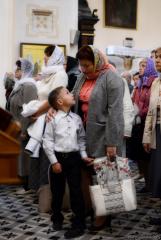 З нагоды Дня беларускага пісьменства ў Пакроўскім саборы адбылося служэнне літургіі на беларускай мове