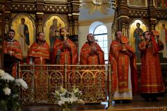 В праздник Усекновения главы Иоанна Предтечи в Покровском соборе совершили литургию и молебен о страждущих недугом винопития и наркомании