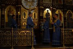 В канун праздника Рождества Пресвятой Богородицы архиепископ Артемий совершил всенощное бдение в Покровском соборе