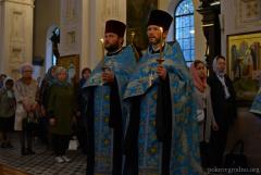 В канун праздника Рождества Пресвятой Богородицы архиепископ Артемий совершил всенощное бдение в Покровском соборе